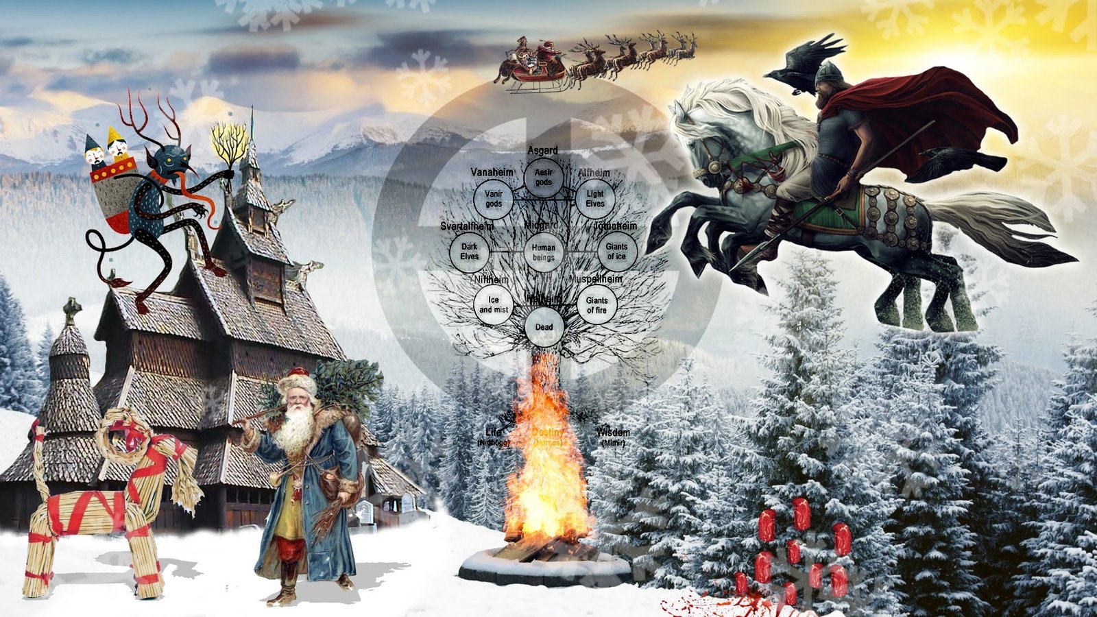 Odinismo | Feliz Jiula/Yule/Jöl (Midsomar) - IOSF